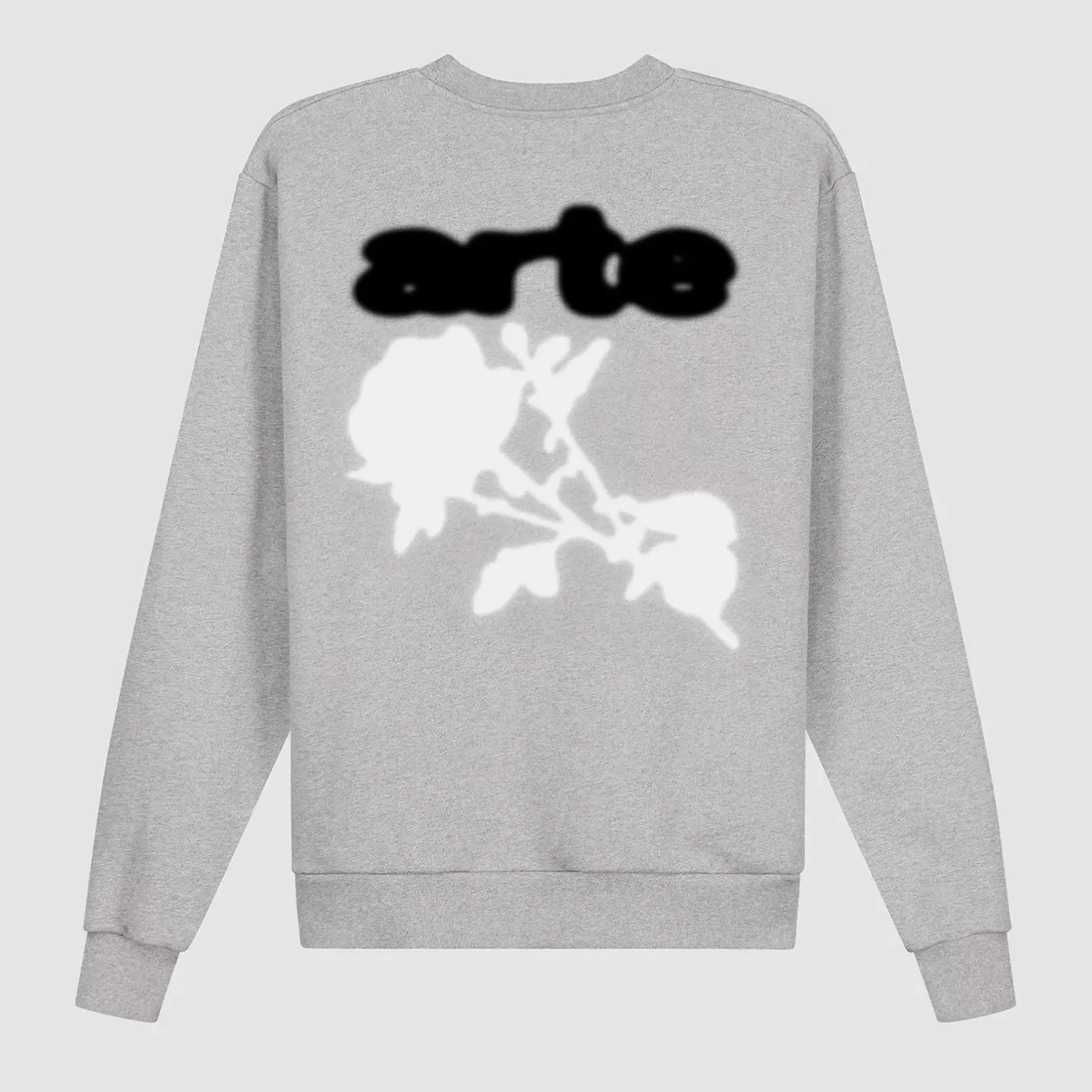 Best Sale Blur Flower Crewneck - Sweaters