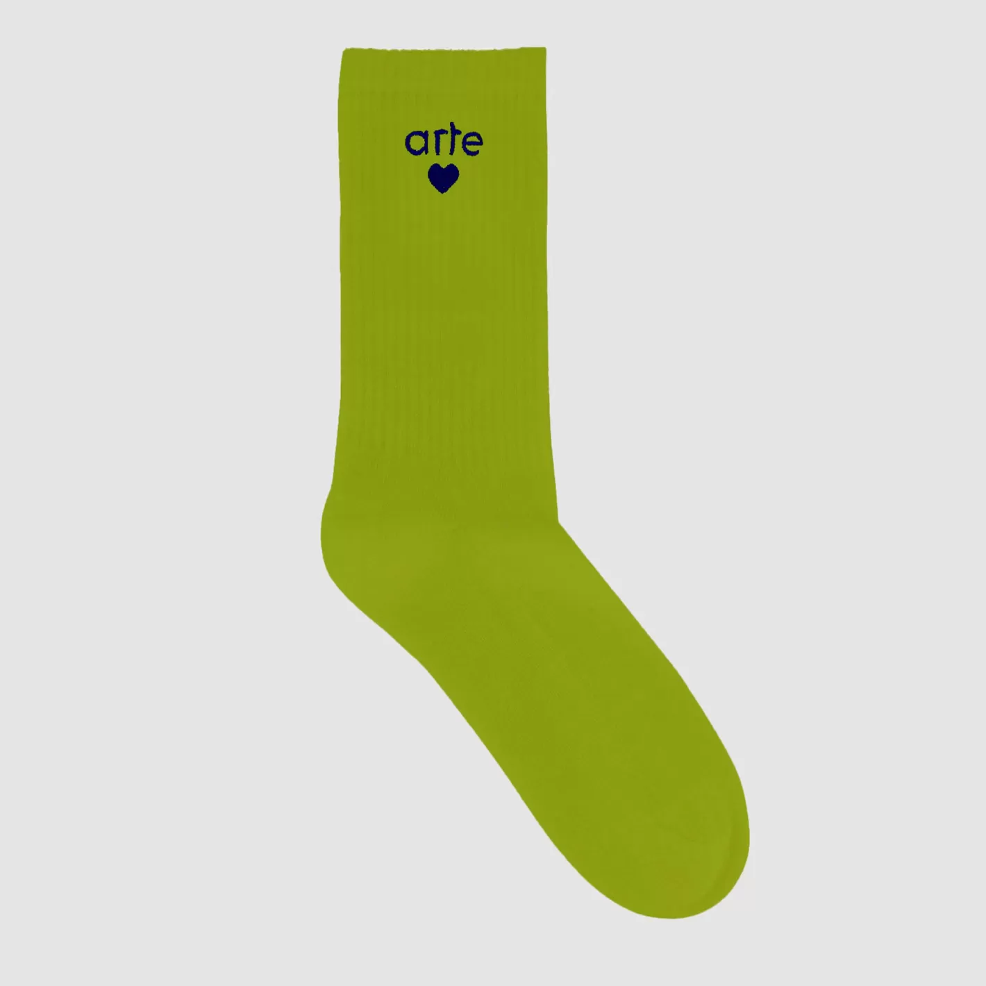 Online Chaussettes à cœur Basic Arte - Vert clair Accessoires