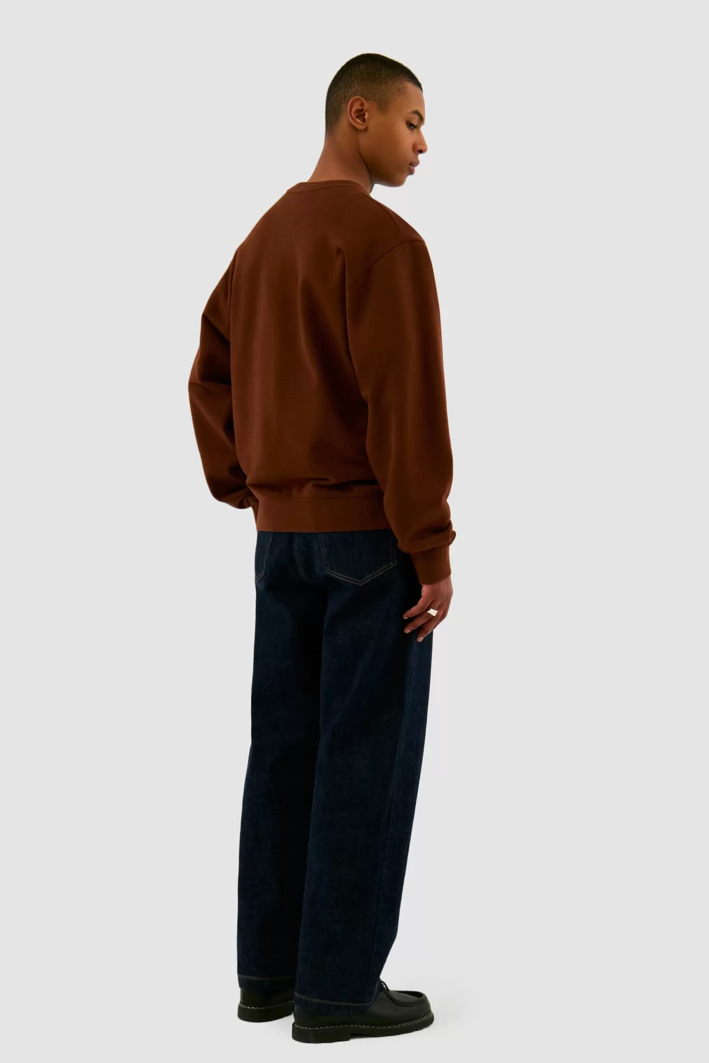 Store Col ras du cou à fleurs en forme de cœur - Sweaters | Ensembles