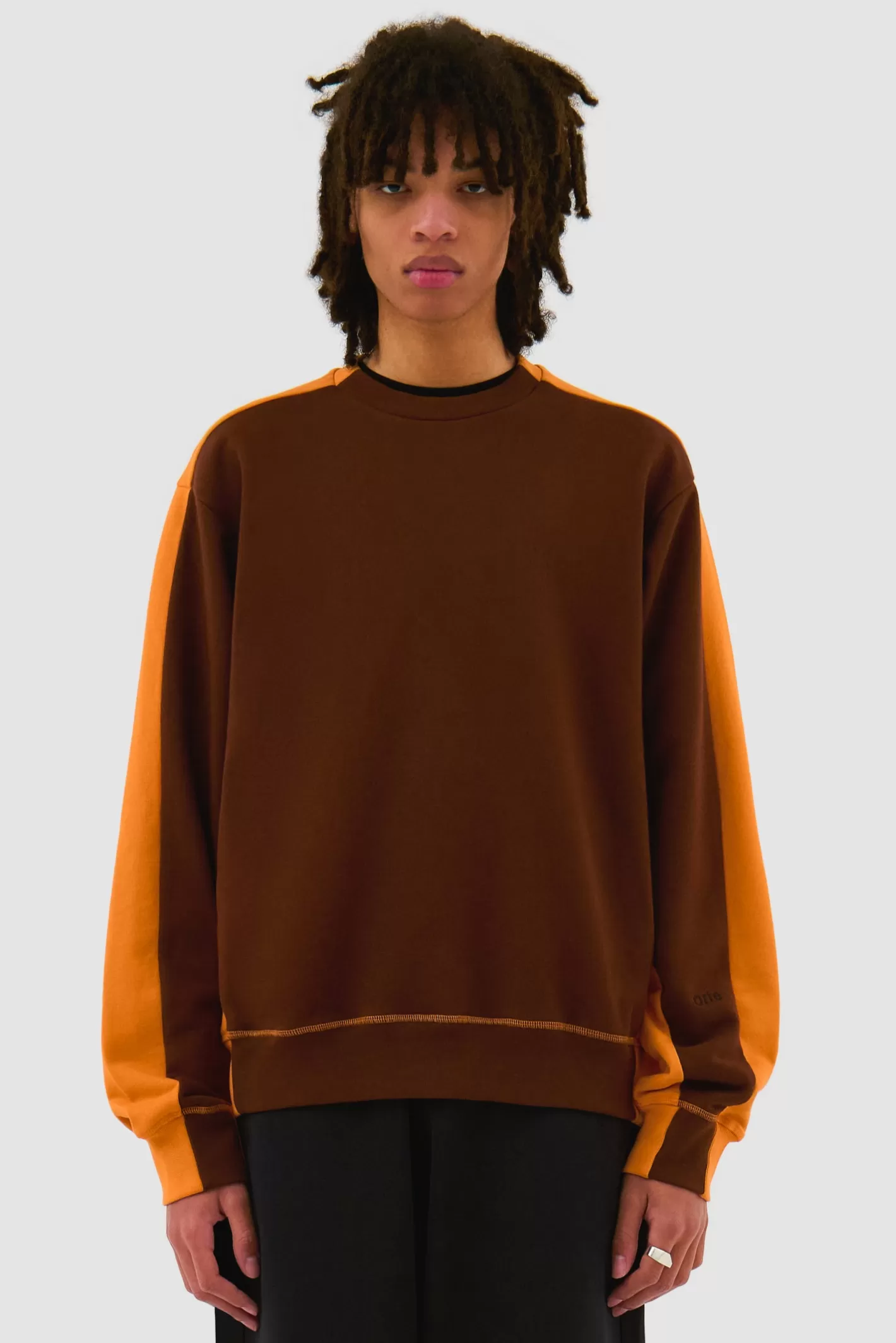 Flash Sale Col ras du cou bicolore - Sweaters