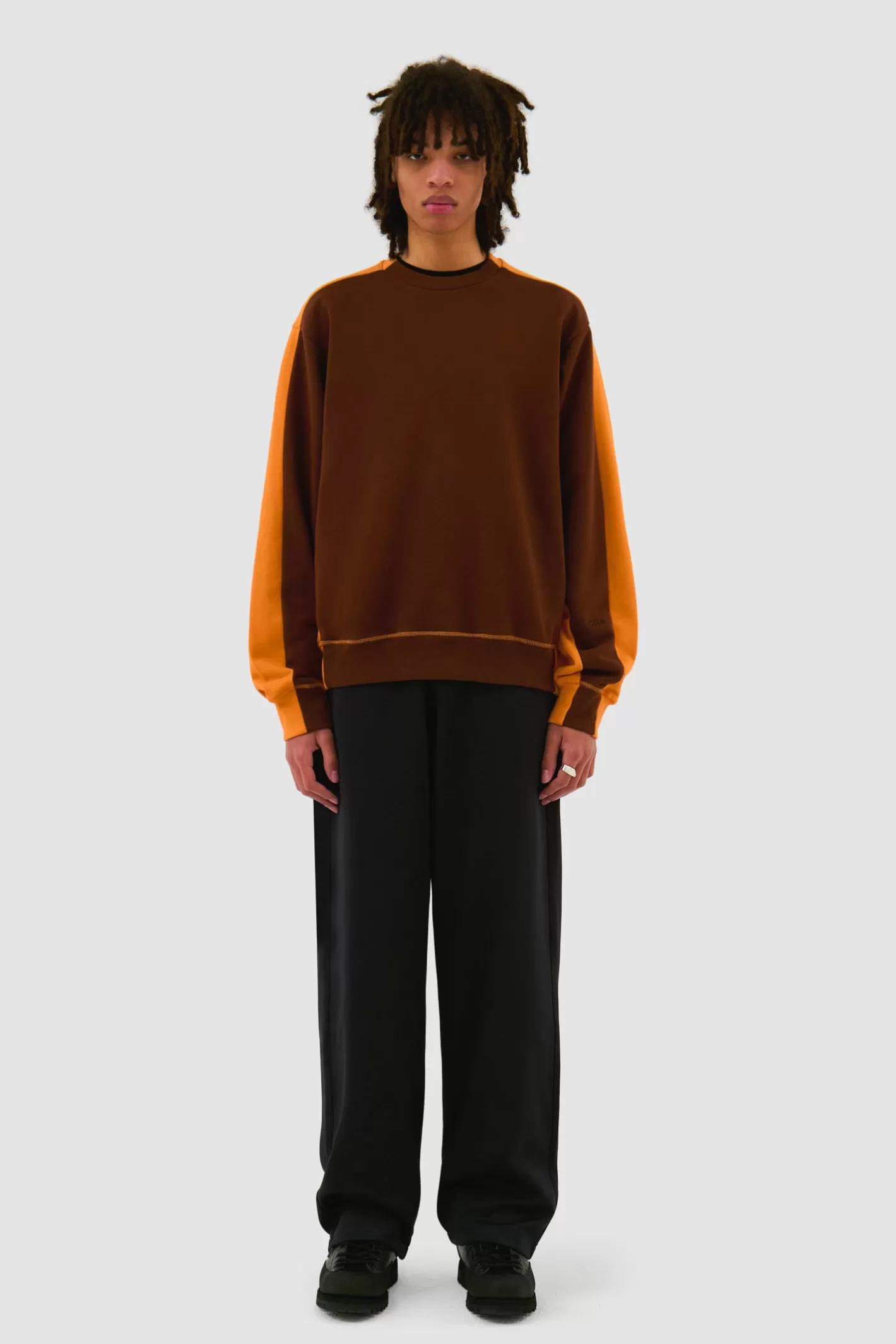 Flash Sale Col ras du cou bicolore - Sweaters