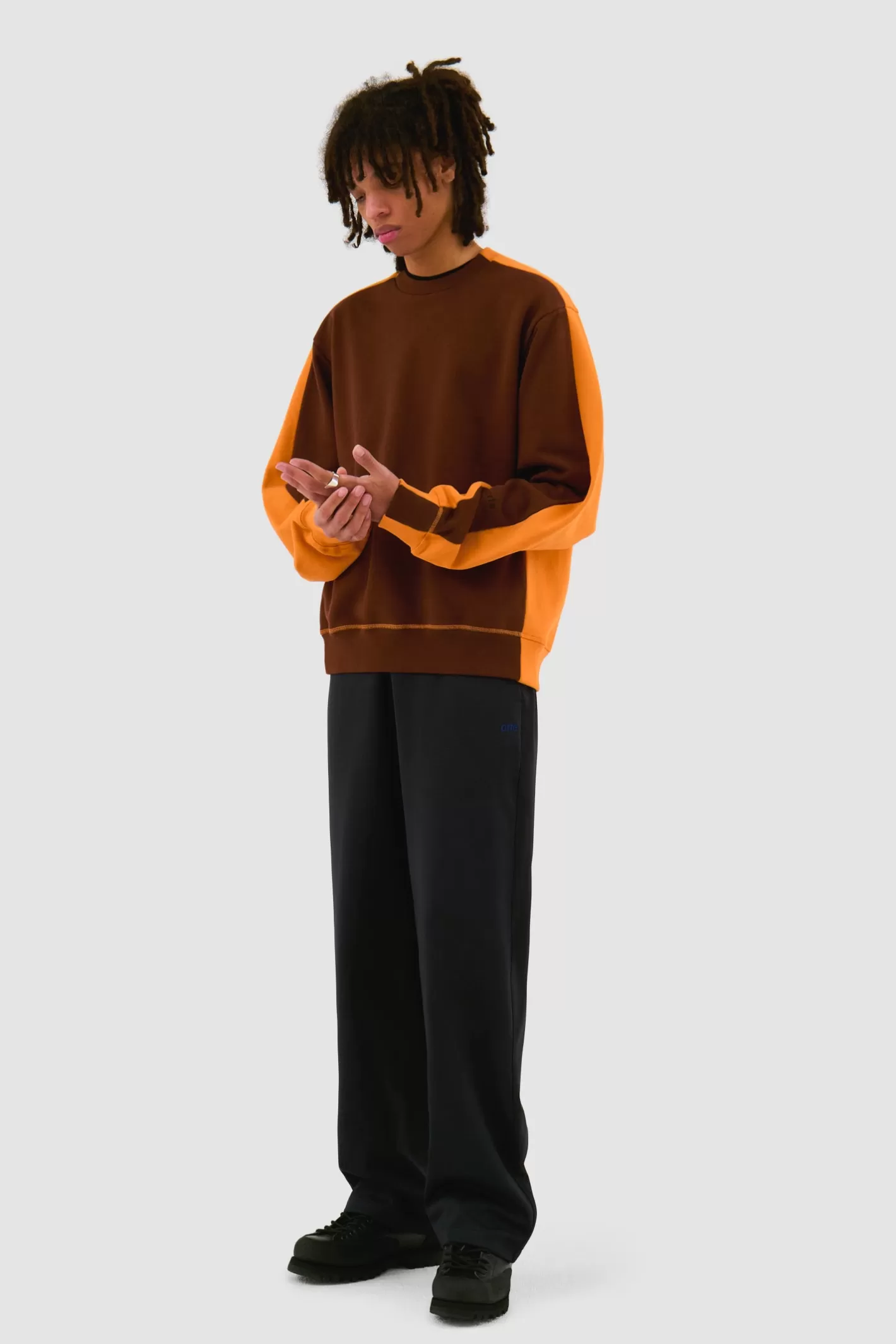 Flash Sale Col ras du cou bicolore - Sweaters
