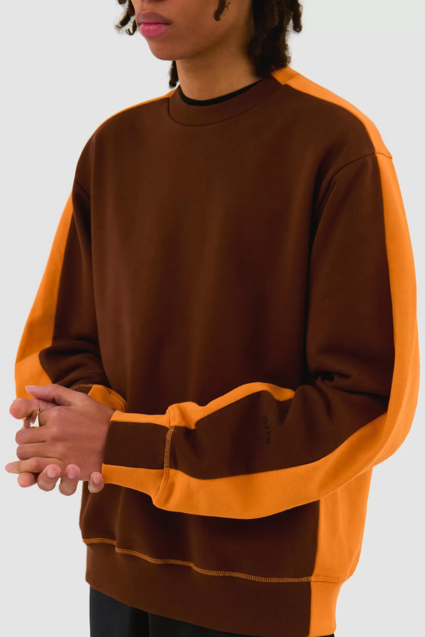Flash Sale Col ras du cou bicolore - Sweaters