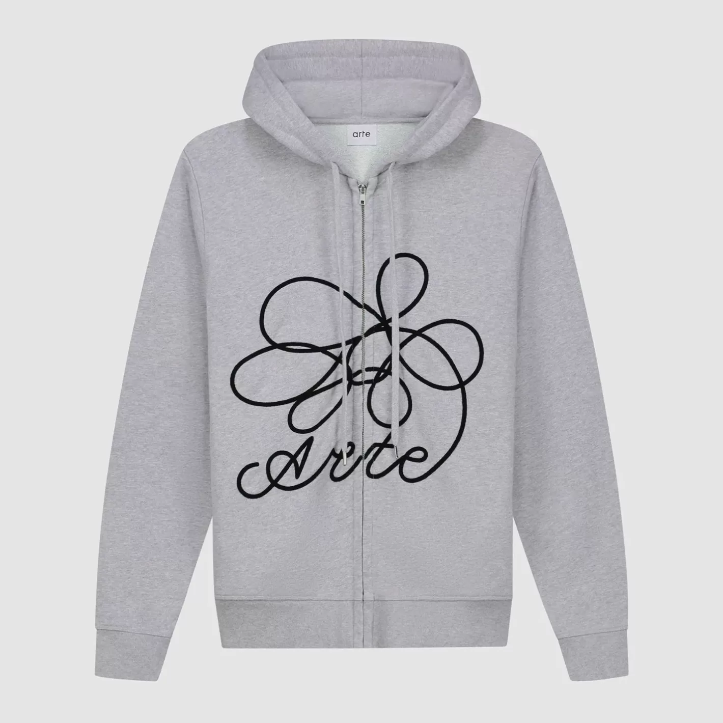 Flash Sale Sweat à capuche zippé avec logo fleuri - Ensembles | Sweats À Capuche