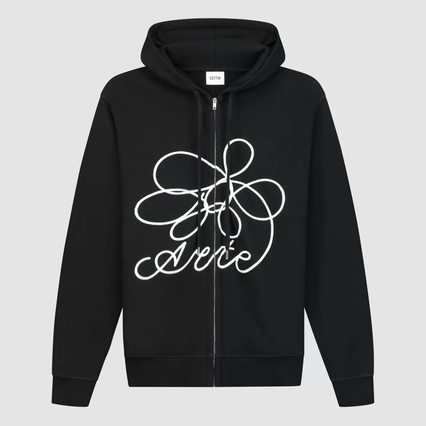 Best Sale Sweat à capuche zippé avec logo fleuri - Ensembles | Sweats À Capuche