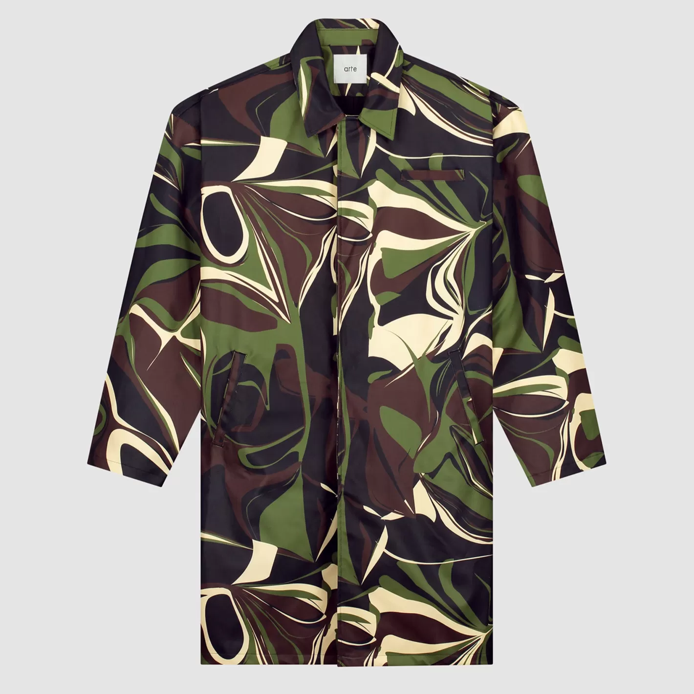 Flash Sale Trench-coat Camo - Camo Vestes