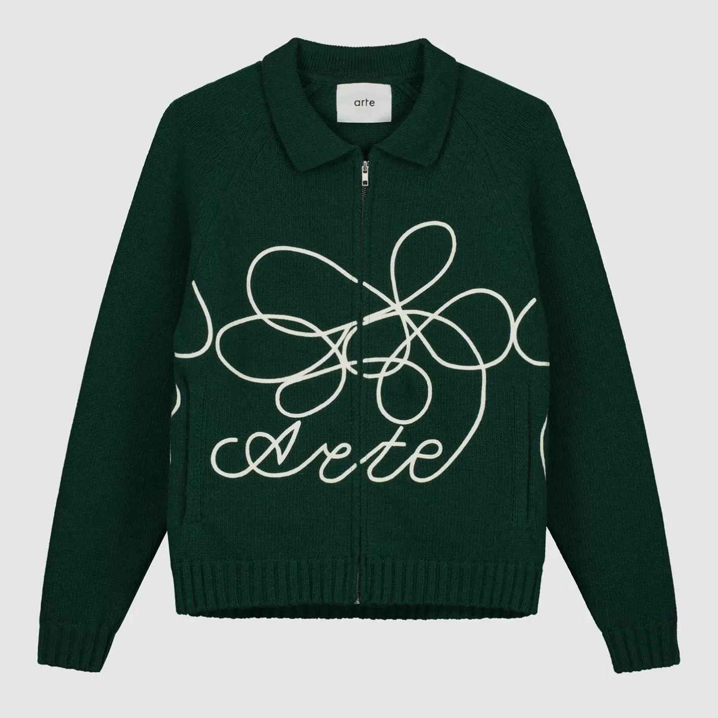 Discount Tricot avec logo fleuri - Mailles | Sweaters