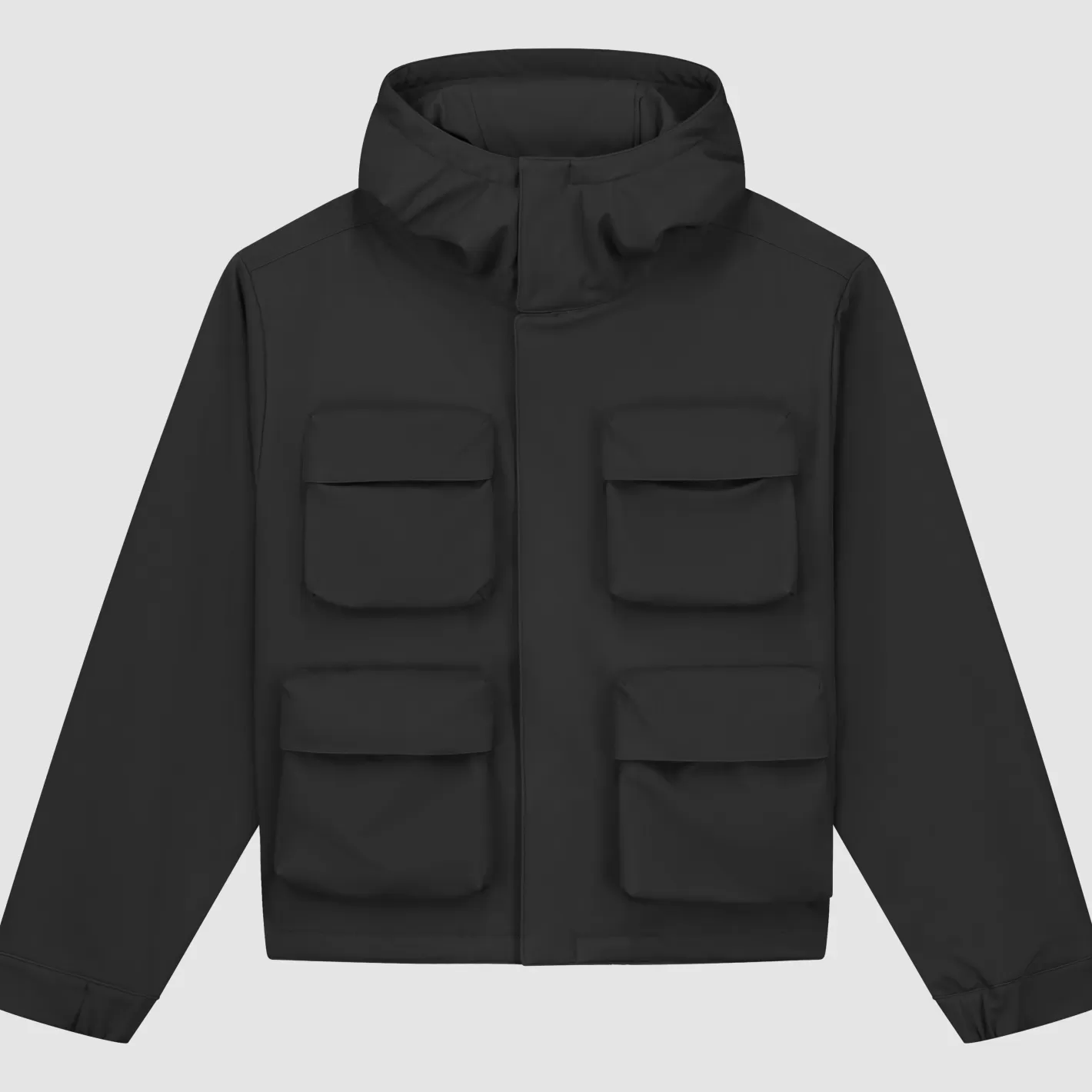 Cheap Veste à capuche en nylon avec poches 3D - Ensembles | Vestes